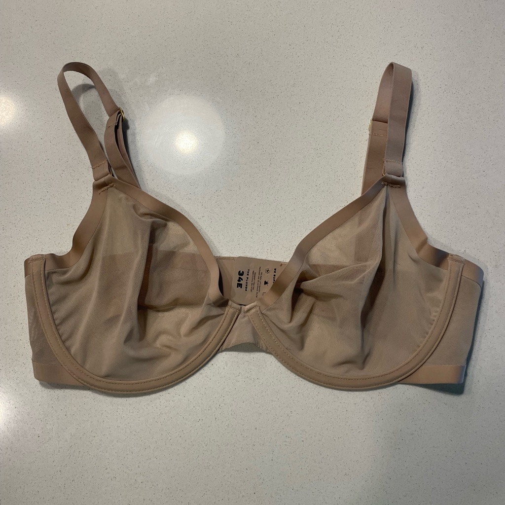Cuup The Plunge Bra 34e Sand